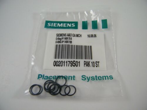 80 NEW ~ SIEMENS ~ O-RINGS 8*1 NBR 70B ~ PART 00201179-01 ~ A&D EA MCH