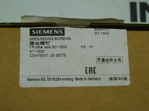 Siemens 6ES7590-5AA00-0AA0 Grounding Screws S7-1500