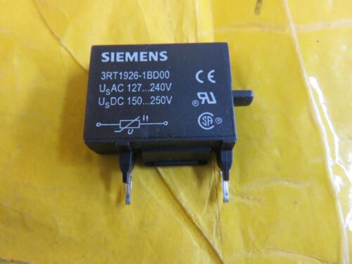 NEW SIEMENS Surge Suppressor 3RT1926-1BD00 NIB