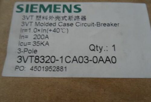 1PC NEW IN BOX Siemens 3VT8320-1CA03-0AA0