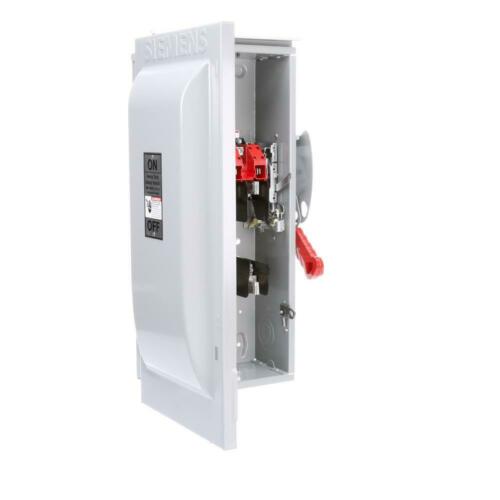 Siemens Heavy Duty 100 Amp 600-Volt 2-Pole Outdoor Fusible Safety Switch