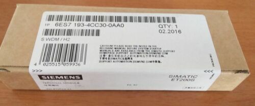 6ES7 193-4CC30-0AA0 6ES7193-4CC30-0AA0 1PC SIEMENS Terminal Module