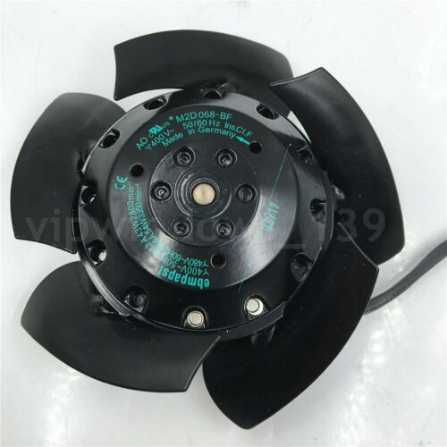 Ebmpapst Fan M2D068-BF 400V for Siemens Spindle Motor 1PH710 Series