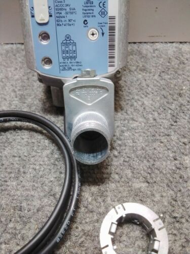 SIEMENS GMA151.1P GMA SERIES SPRING RETURN ROTARY DAMPER ACTUATOR 24 VAC/VDC