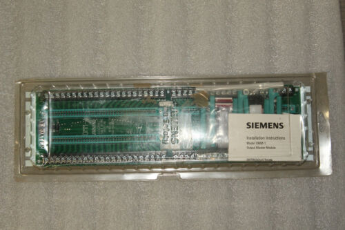 SIEMENS CERBERUS PYROTRONICS OUTPUT MASTER MODULE OMM-1 500-891235 4603