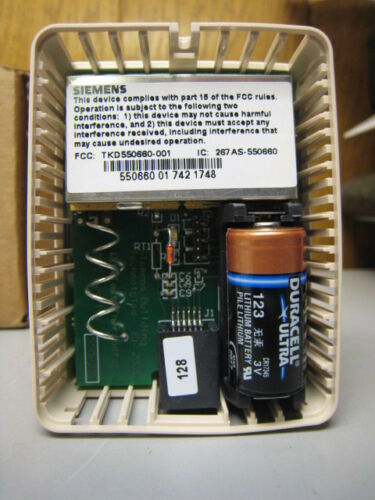 Siemens TEC room Temperature Sensor 550-660A NEW FREE SHIPPING