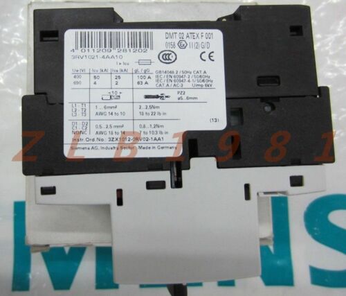 ONE NEW- Siemens 3RV1021-4AA10
