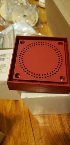 SIEMENS S-LP70 / 500-698801 RED 70V FIRE ALARM SPEAKER NEW FREE SHIPPING