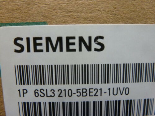 NEW SIEMENS PANEL 6SL3 210-5BE21-1UVO /03 6SL32105BE211UVO
