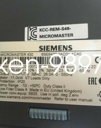 1PC Brand NEW Siemens 6SE6430-2AD31-1CA0 #Y