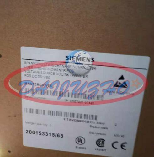 New in box Siemens Inverter 6SE7 021-0TA61 6SE7021-0TA61
