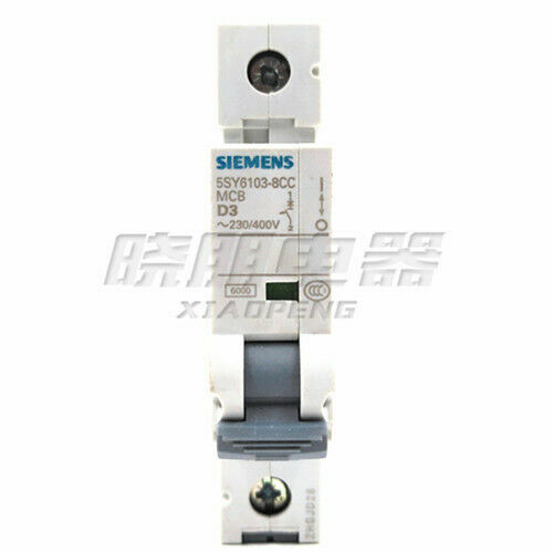1PC NEW Siemens Miniature circuit breaker 1P 3A 5SY6103-8CC