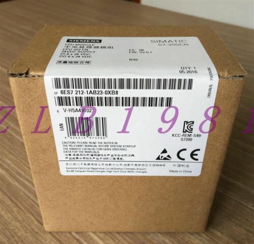 ONE NEW SIEMENS 6ES7212-1AB23-0XB8