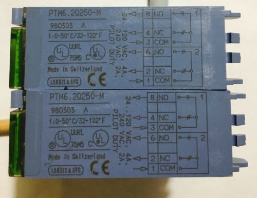 LOT OF 4 Siemens Point Termination Module PTM6-2P1K & PTM6-20250M