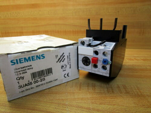 Siemens 3UA55 00-2B Overload Relay 3UA55002B