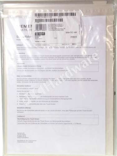 New Sealed Siemens 6AV2124-6MJ00-0AX0 6AV2 124-6MJ00-0AX0 Protective Membrane
