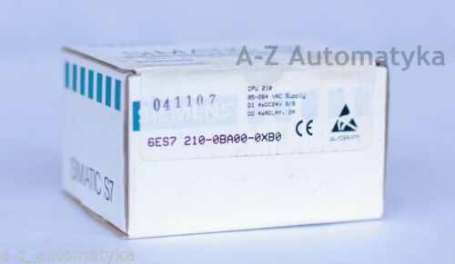 SIEMENS CPU210 6ES7 210-0BA00-0XB0 ( 6ES72100BA000XB0 ) ! NEW IN BOX !