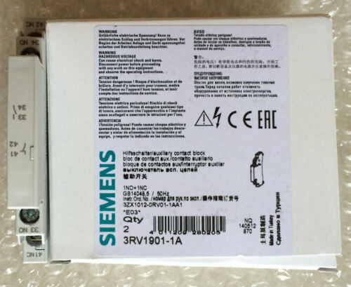 1PC Brand New In Box Siemens 3RV1 901-1A