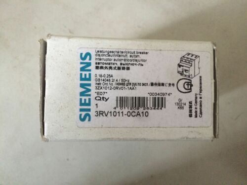 1PC NEW Siemens3RV1011-0CA10