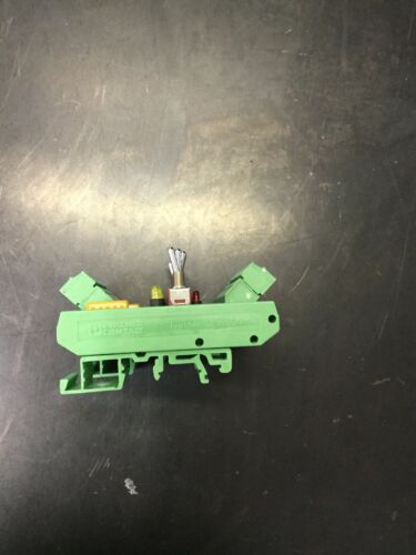 NEW, PHOENIX CONTACT, 5604177, SIEMENS 9 TOGGLE SWITCH MODULE, (20K-4)