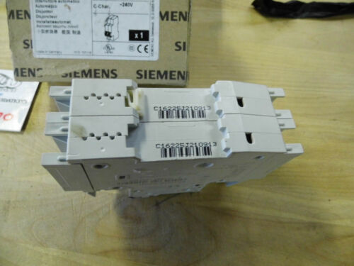 3 SIEMENS 5SJ42167HG41 Miniature Circuit Breakers UL489, 2-POLE, 16A