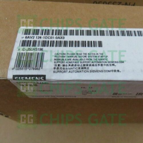 1PCS Brand New In Box Siemens 6AV2 124-1DC01-0AX0 Fast Ship