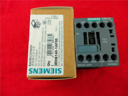 Siemens 3RH6140-1AF00 Intermediate relay New