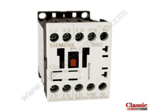 Siemens | 3RT1015-1BB44-3MA0 | CONTACTOR S00 7A 24VDC 2NO2NC FIXED AUX (new)