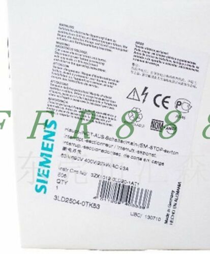 ONE NEW Siemens 3LD2504-0TK53 3LD2504-OTK53
