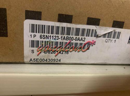 1PC New Siemens servo drive 6SN1123-1AB00-0AA2