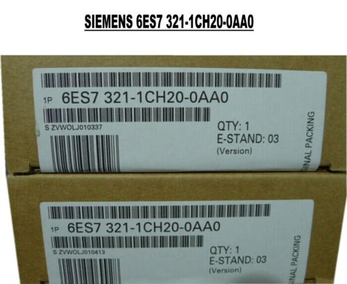 100% NEW Siemens 6ES7 321-1CH20-0AA0 in BOX 6ES7321-1CH20-0AA0