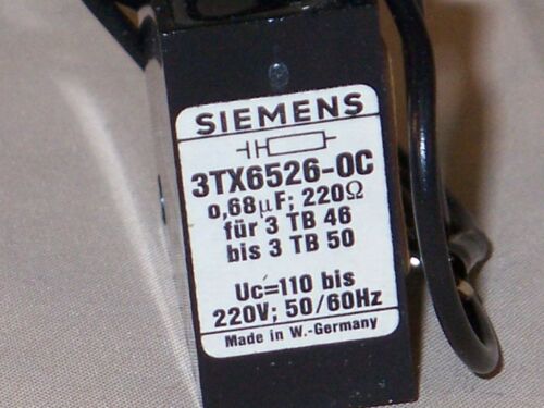 SIEMENS 3TX6526-0C RC element (NIB)