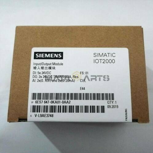 Seal Siemens 6ES7647-0KA01-0AA2 PLC I/O Module IOT2000 New