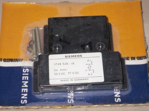 SIEMENS 3TX6526-1A surge suppressor (NIB)