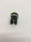 Siemens 3SB30 01-0BA31 Push Button and Holder Yellow Switch