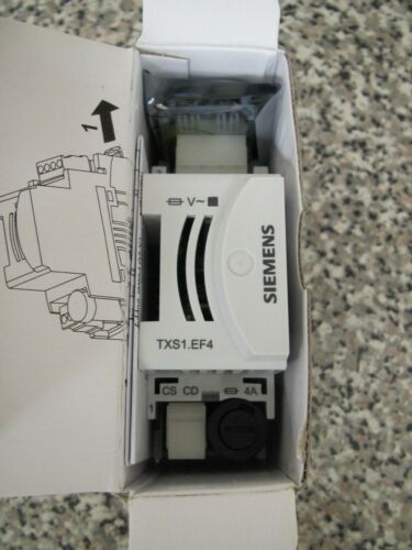 New Siemens TXS1.EF4 TX-I/O 24V 96VA 4A Fuse Bus Connection Module Free Shipping