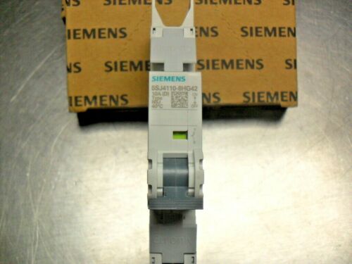 Siemens 5SJ4110-8HG42 CIRCUIT BREAKER 10KA, 1POLE, D, 10A nib