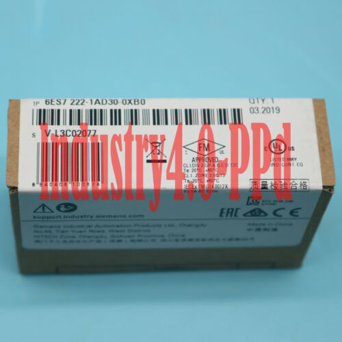 1PC NEW Siemens 6ES7 222-1AD30-0XB0 in BOX 6ES7222-1AD30-0XB0 one year warranty