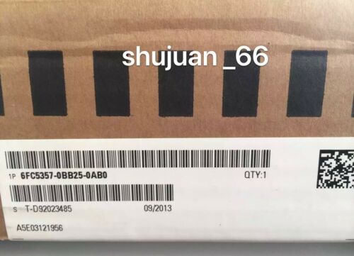 SIEMENS 6FC5357-0BB25-0AB0 / 6FC53570BB250AB0 NEW IN SEALED BOX