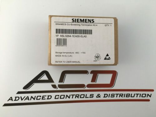 Siemens 6SL32641EA000LA0 Shield Connection Kit Sinamics 6SL3264-1EA00-0LA0