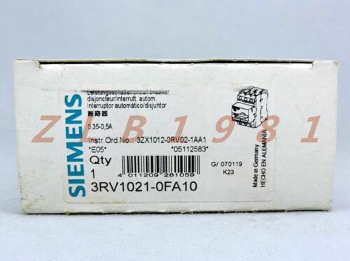 ONE NEW- Siemens 3RV1021-0FA10
