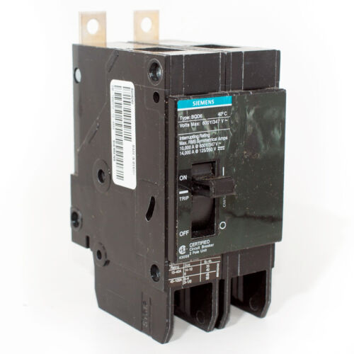SIEMENS - BQD6360 BREAKER BQD 3P 60A 347/600VAC 10KA CSA