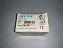 SIEMENS OVERLOAD RELAY 1.25 - 2.0A 3UA70 20-1B INSTR ORDER