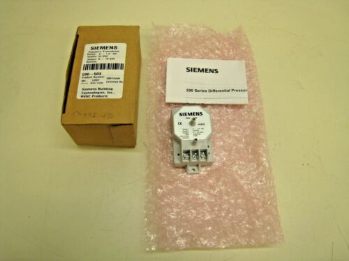 SIEMENS 590-503 Differential Pressure Transducer Free Shipping