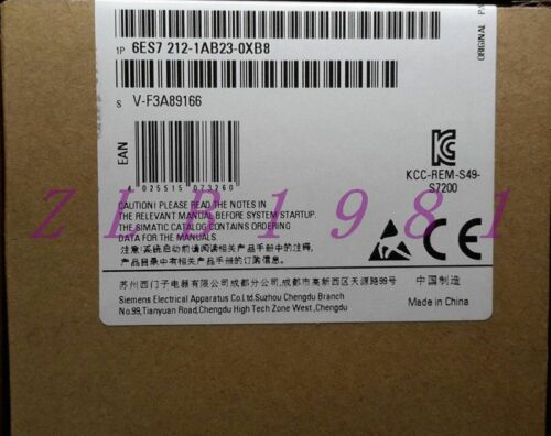 ONE NEW SIEMENS 6ES7212-1AB23-0XB8