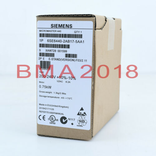 1PC Brand New Siemens 6SE6440-2AB17-5AA1 One year warranty fast delivery