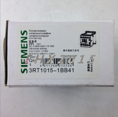 Siemens contactor 3RT1015-1BB41