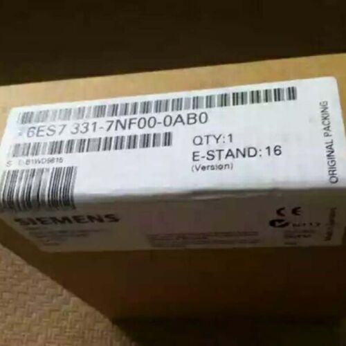 New Siemens 6ES7 331-7NF00-0AB0 Analog Input Module 6ES7331-7NF00-0AB0 PLC