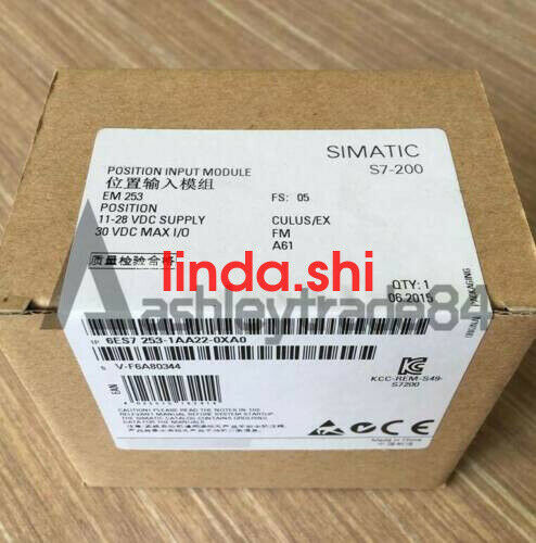 1PC 6ES7253-1AA22-0XA0 SIEMENS POSITION INPUT MODULE 6ES7 253-1AA22-0XA0 NEW