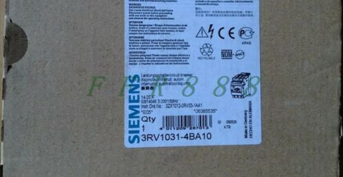 ONE NEW SIEMENS 3RV1031-4BA10